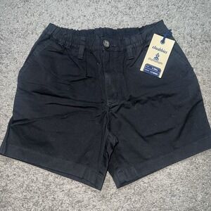 Chubbies Mens 7" Originals Stretch Twill Shorts XS Black The Dark N Stormies